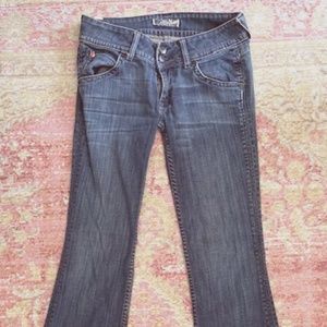 Hudson jeans, size 27 , flare leg, low rise.